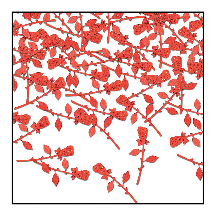 Beistle - Roses Confetti - 6 Pack Image