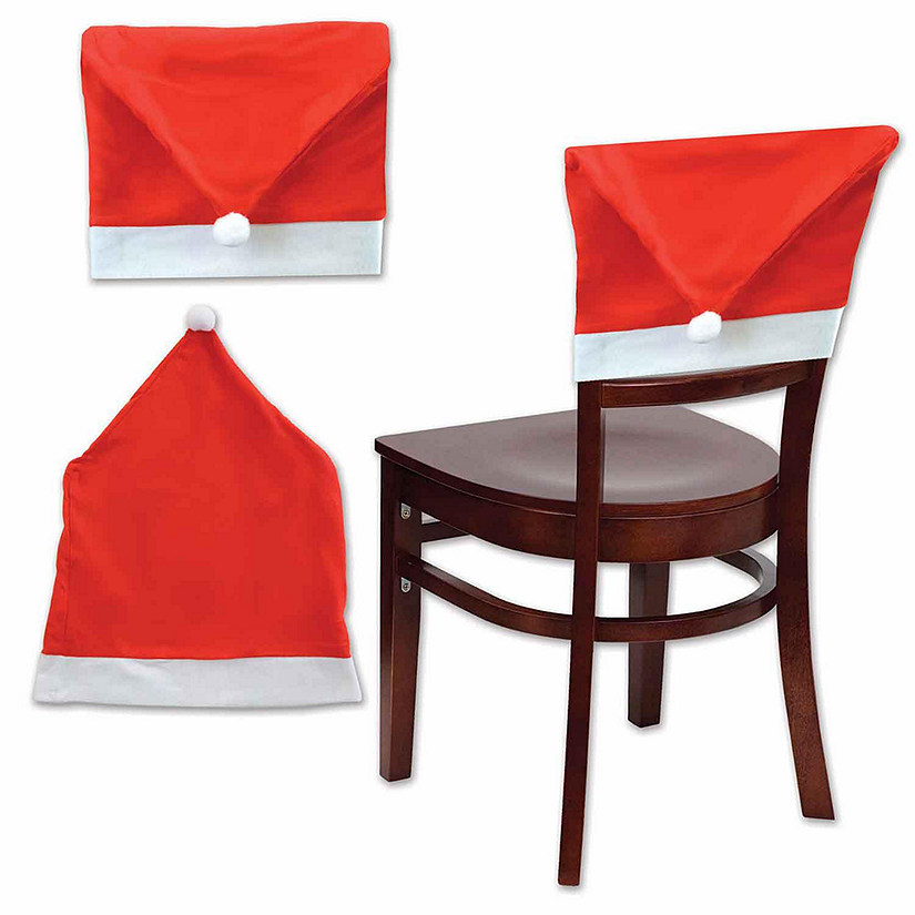 Beistle - Santa Hat Chair Cover - 12 Pack Image