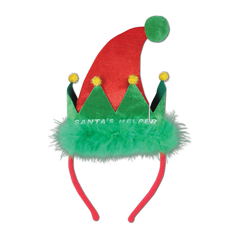 Beistle - Santa's Helper Headband - 12 Pack Image