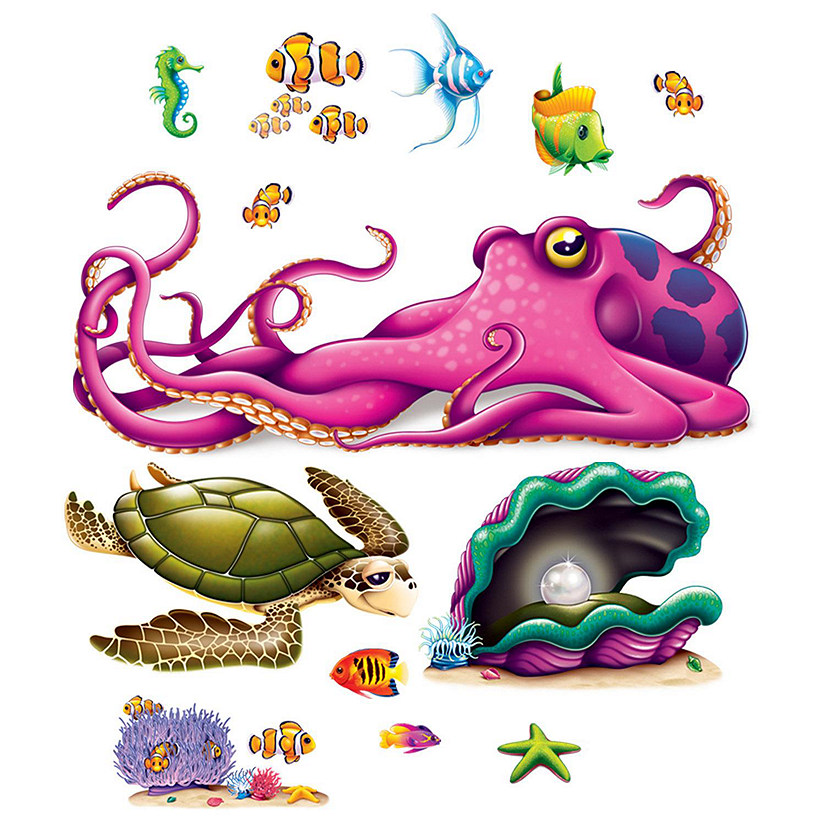 Beistle - Sea Creature Props - 12 Pack Image