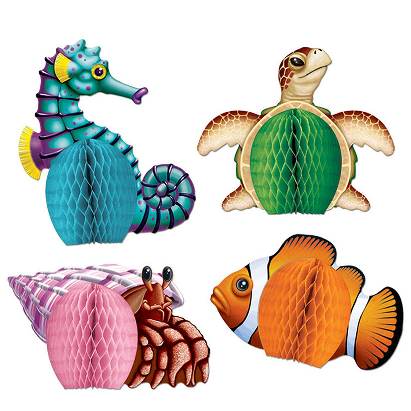 Beistle - Sea Creatures Mini Centerpieces - 12 Pack Image