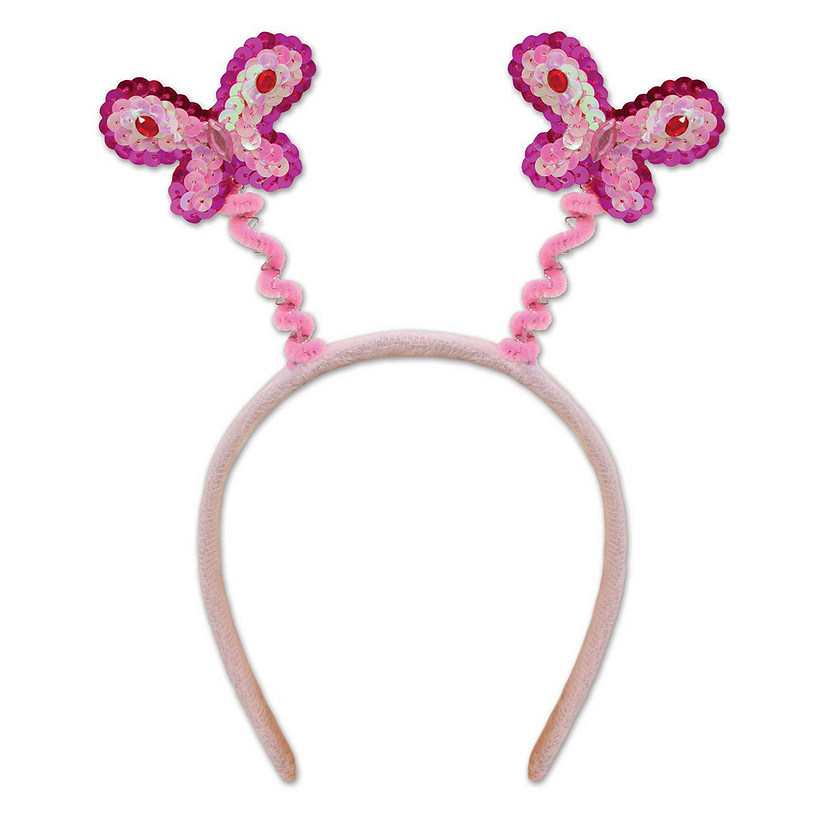 Beistle - Sequined Butterfly Boppers - 12 Pack Image