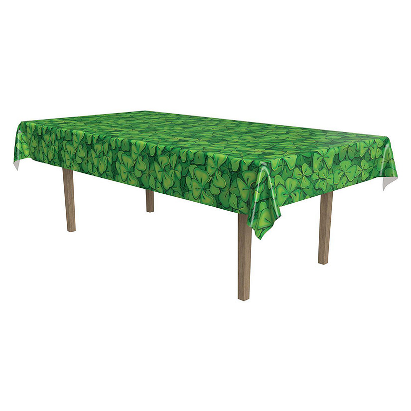 Beistle - Shamrock Tablecover - 12 Pack Image