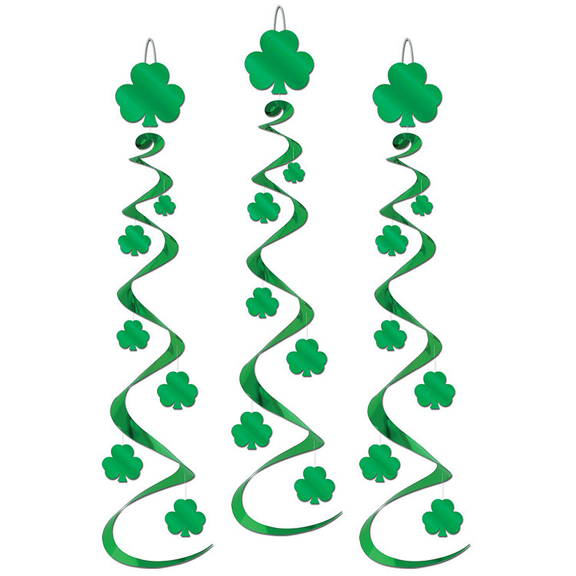 Beistle - Shamrock Whirls - 6 Pack Image