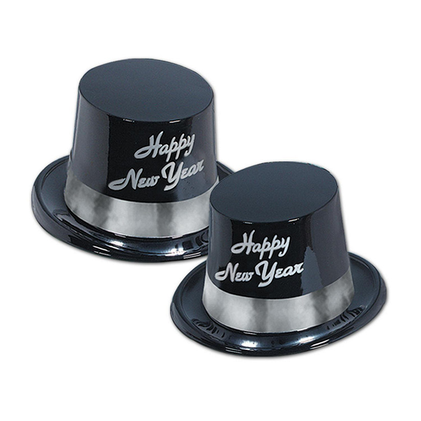 Beistle - Silver New Year's Eve Legacy Topper - 25 Pack Image