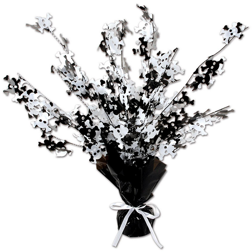 Beistle - Skull &amp; Crossbones Centerpiece - 12 Pack Image