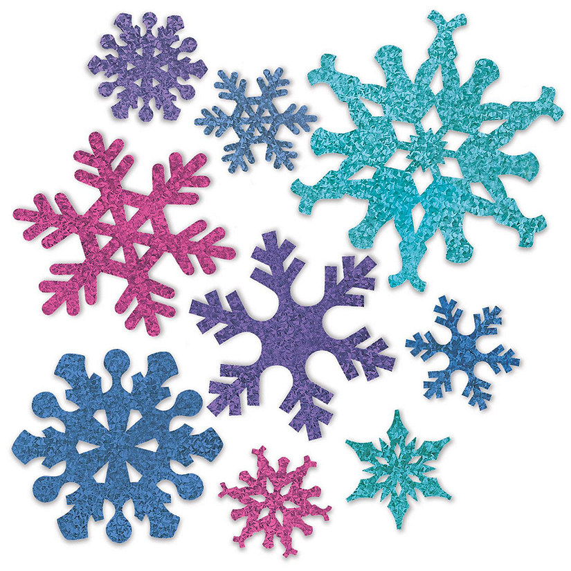 Beistle - Snowflake Cutouts - 12 Pack Image