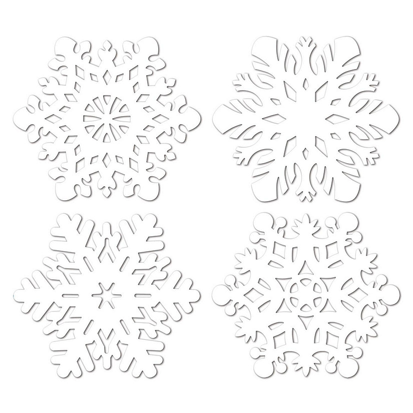 Beistle - Snowflake Cutouts - 24 Pack Image