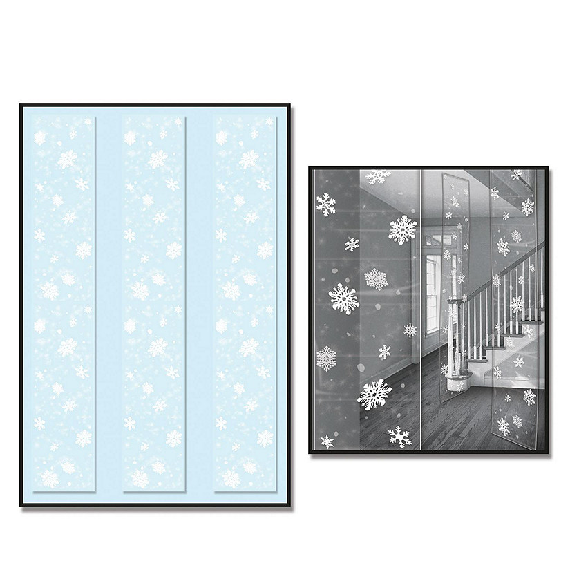 Beistle - Snowflake Party Panels - 12 Pack Image
