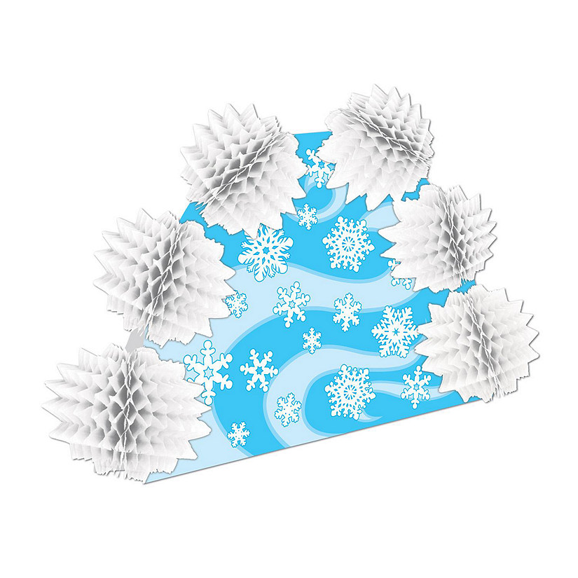 Beistle - Snowflake Pop-Over Centerpiece - 12 Pack Image