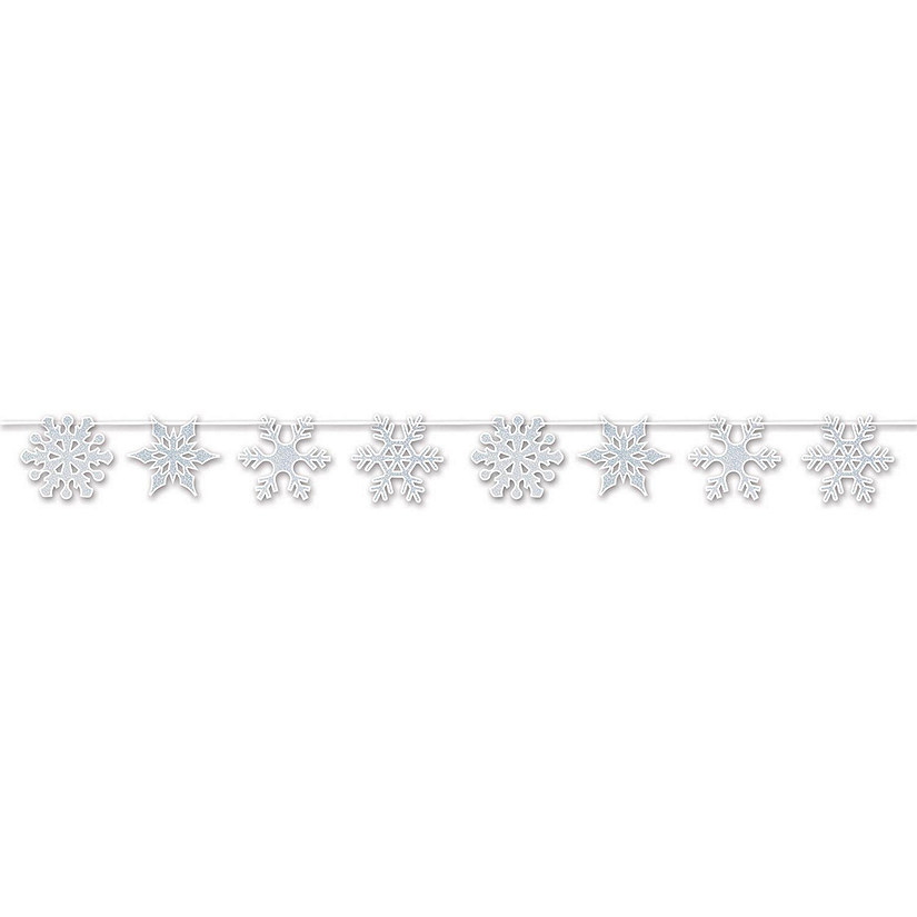 Beistle - Snowflake Streamer - 12 Pack Image