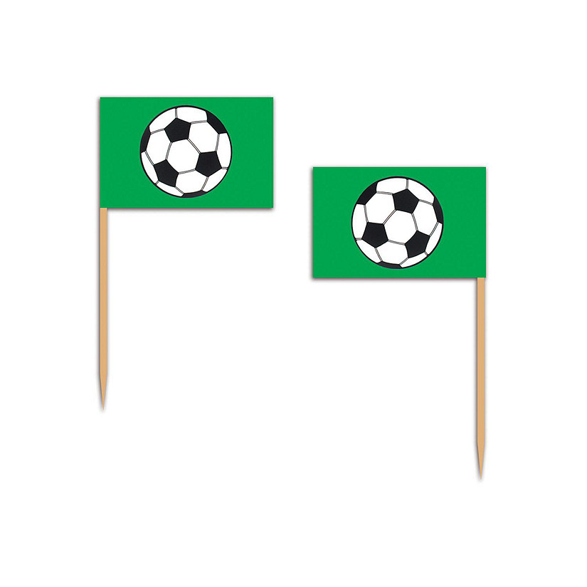 Beistle - Soccer Ball Picks - 12 Pack Image