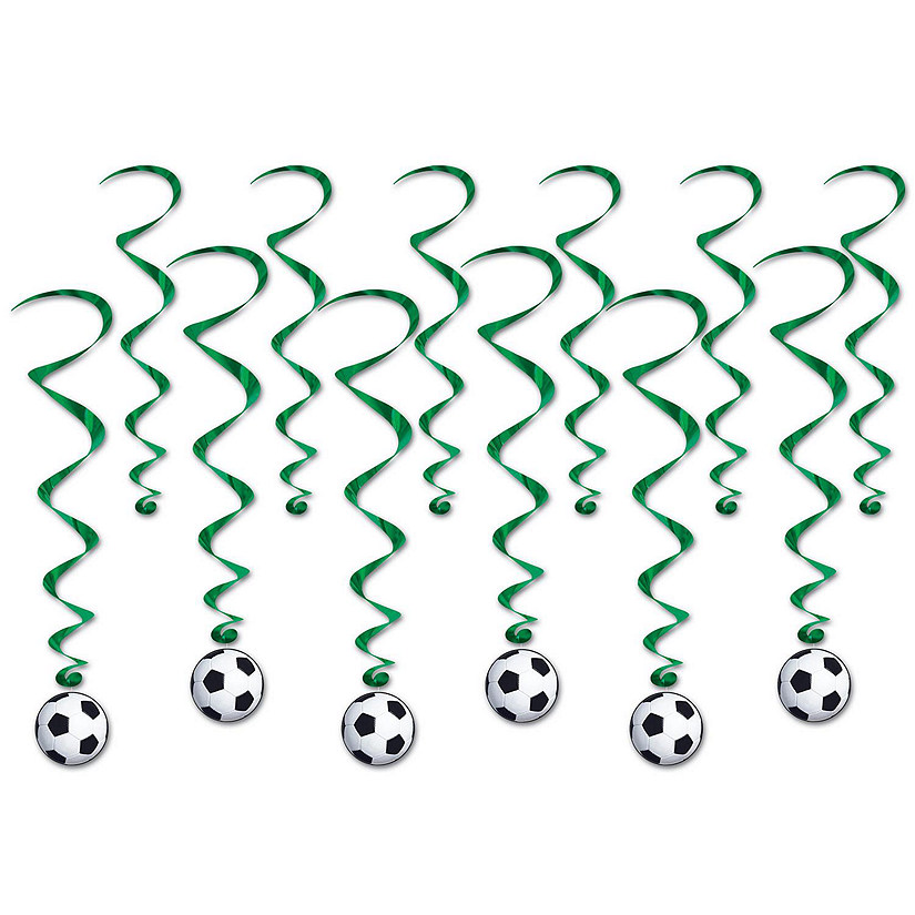 Beistle - Soccer Ball Whirls - 6 Pack Image