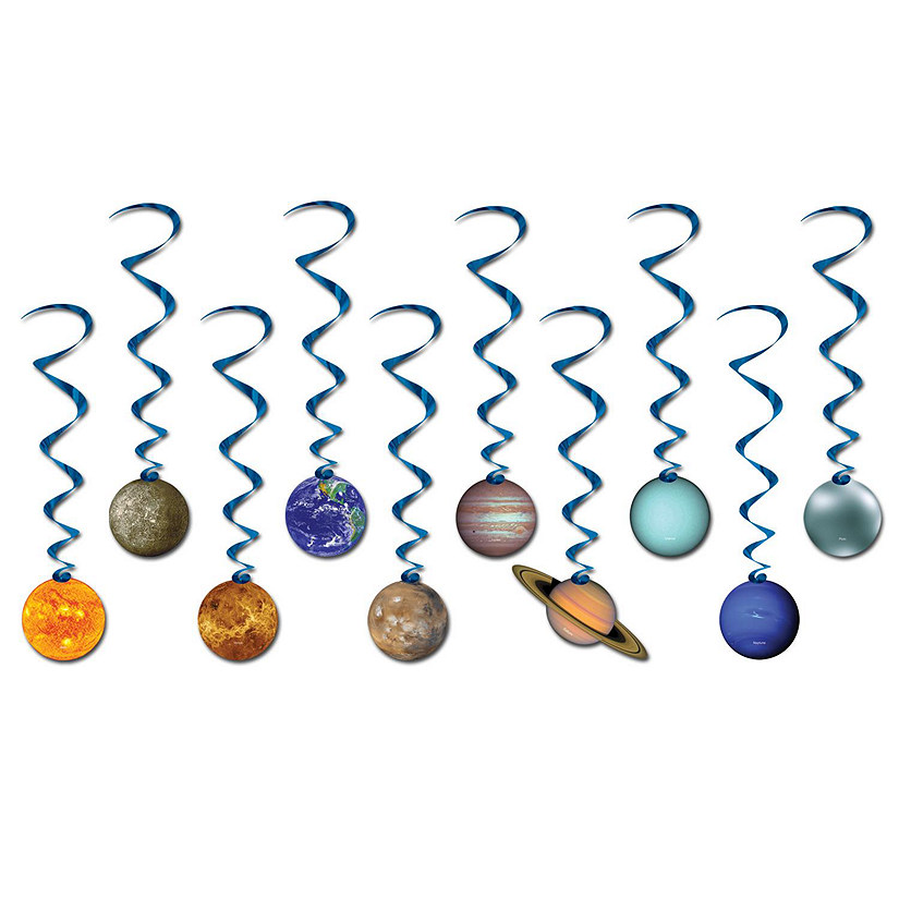 Beistle - Solar System Whirls - 6 Pack Image