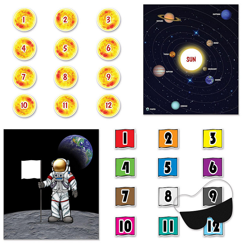 Beistle - Space Party Games - 24 Pack Image