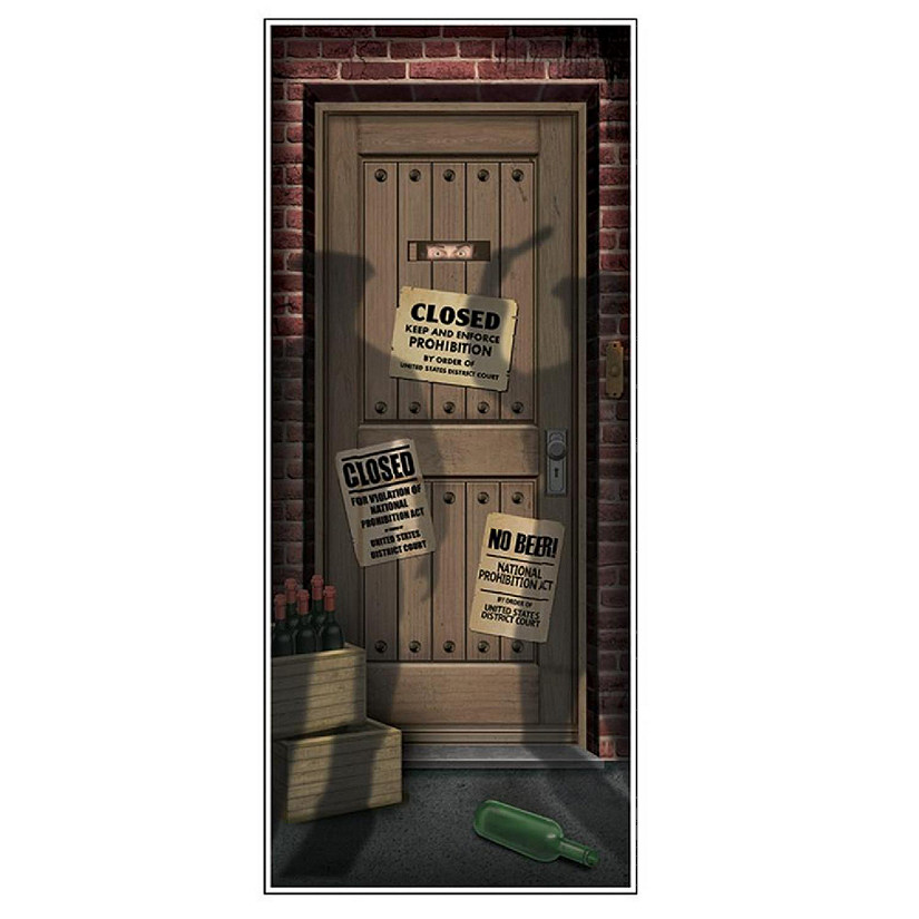 Beistle - Speakeasy Door Cover - 12 Pack Image