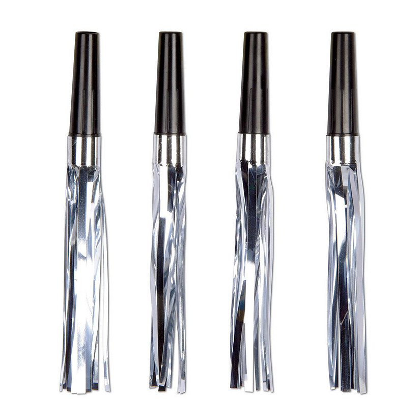 Beistle - Squawkers - Silver and Black - 12 Pack Image