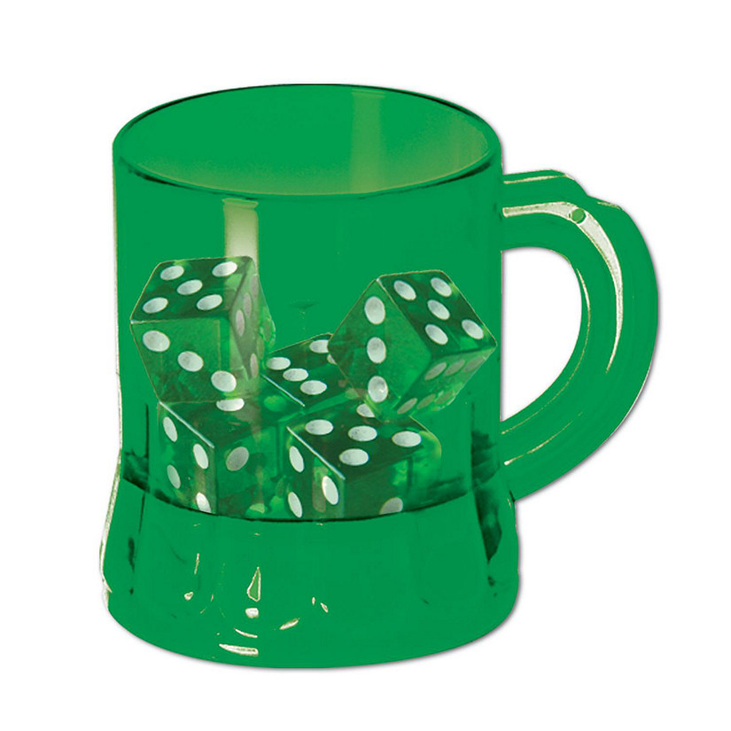 Beistle - St Pat's "Mug Shot" w/Dice - 12 Pack Image