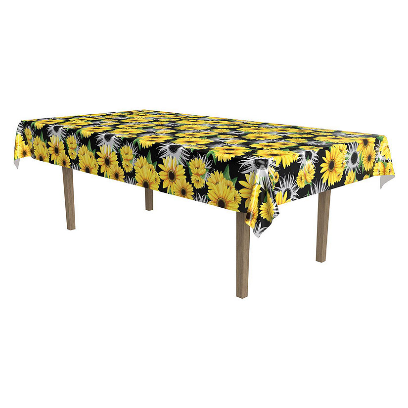 Beistle - Sunflower Tablecover - 12 Pack Image