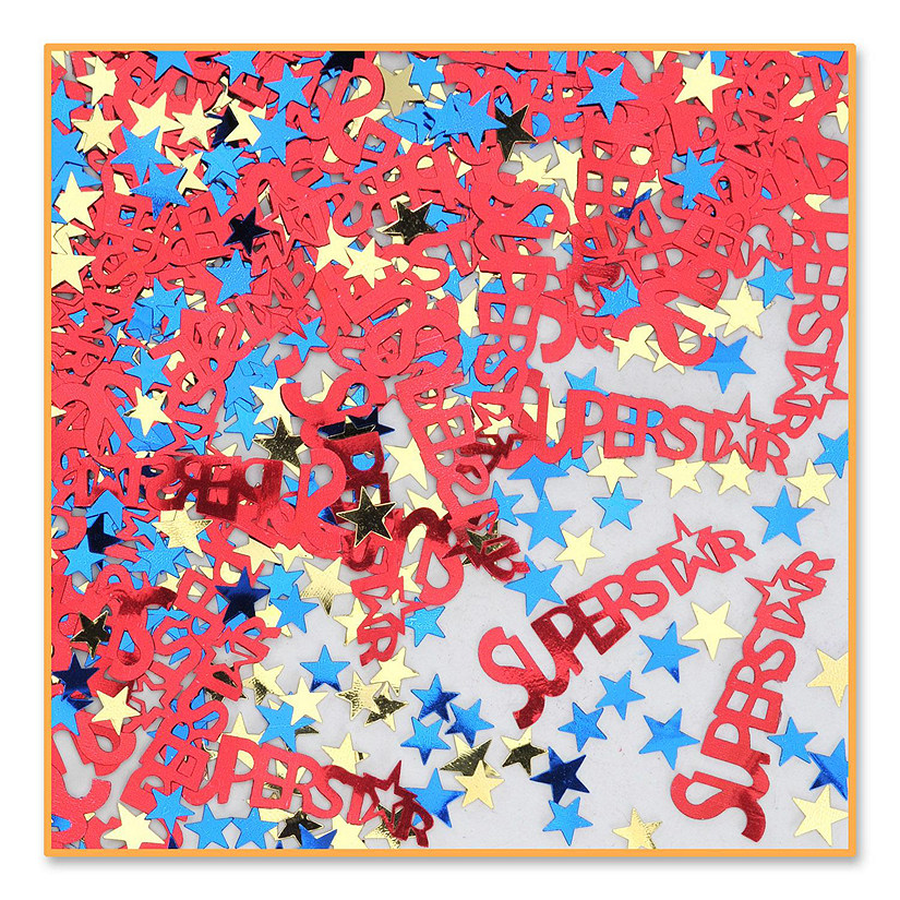 Beistle - Superstar Confetti - 6 Pack Image