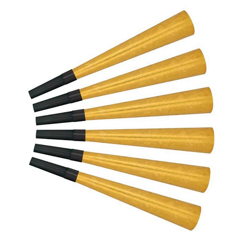 Beistle - Swingin' Gold Horns - 100 Pack Image