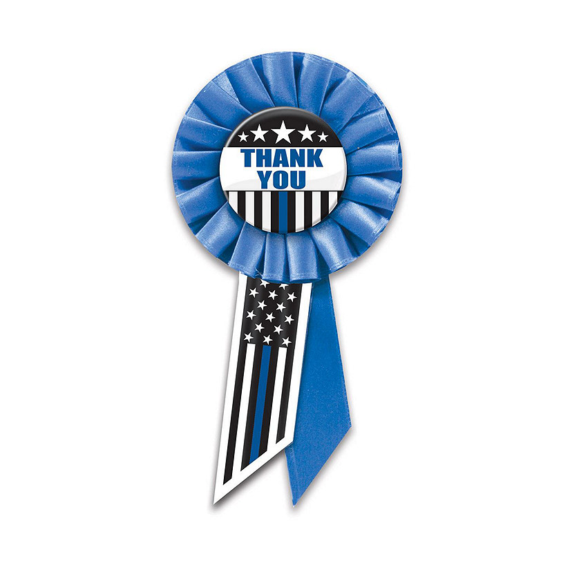 Beistle - Thank You Law Enforcement Rosette - 6 Pack Image