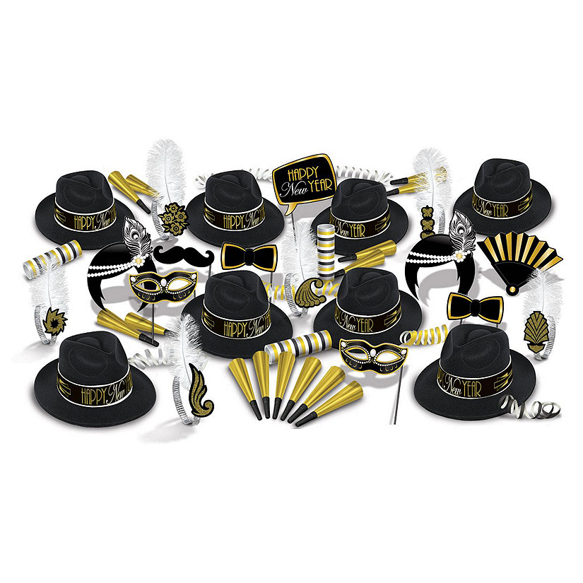 Beistle - The Great 1920's New Year Assorted for 50 - 1 Pack Image