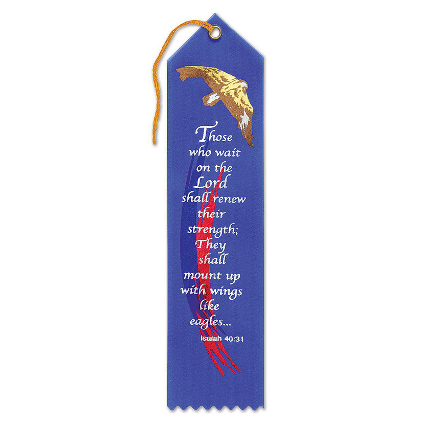 Beistle - Those Who Wait On The Lord Ribbon - 6 Pack Image