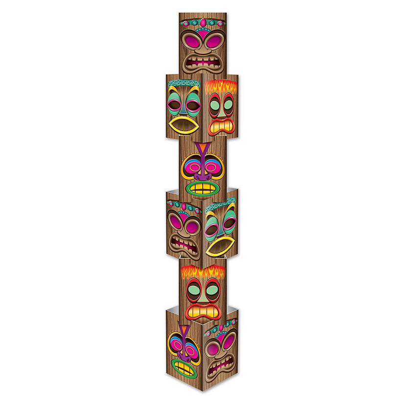 Beistle - Tiki Column - 6 Pack Image