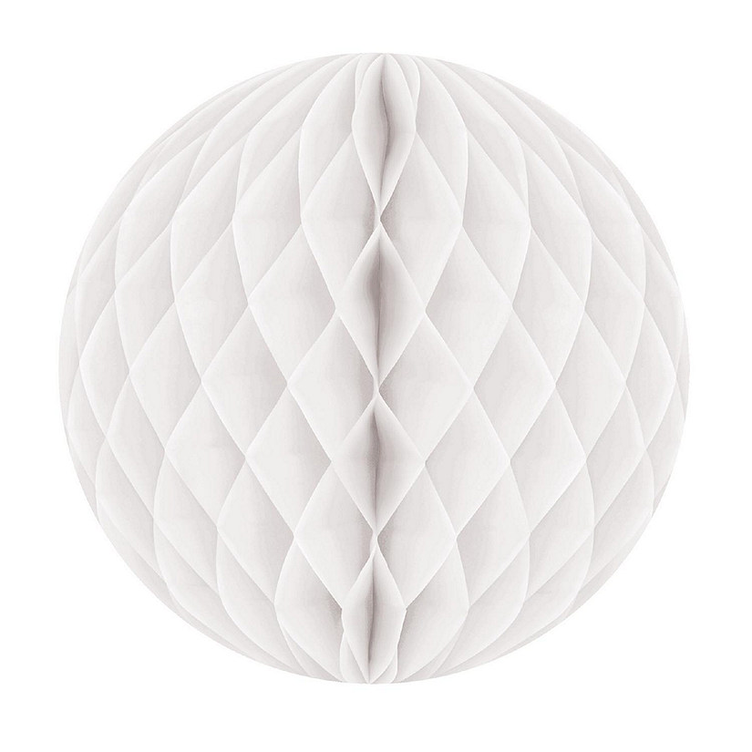 Beistle - Tissue Ball - White - 24 Pack Image