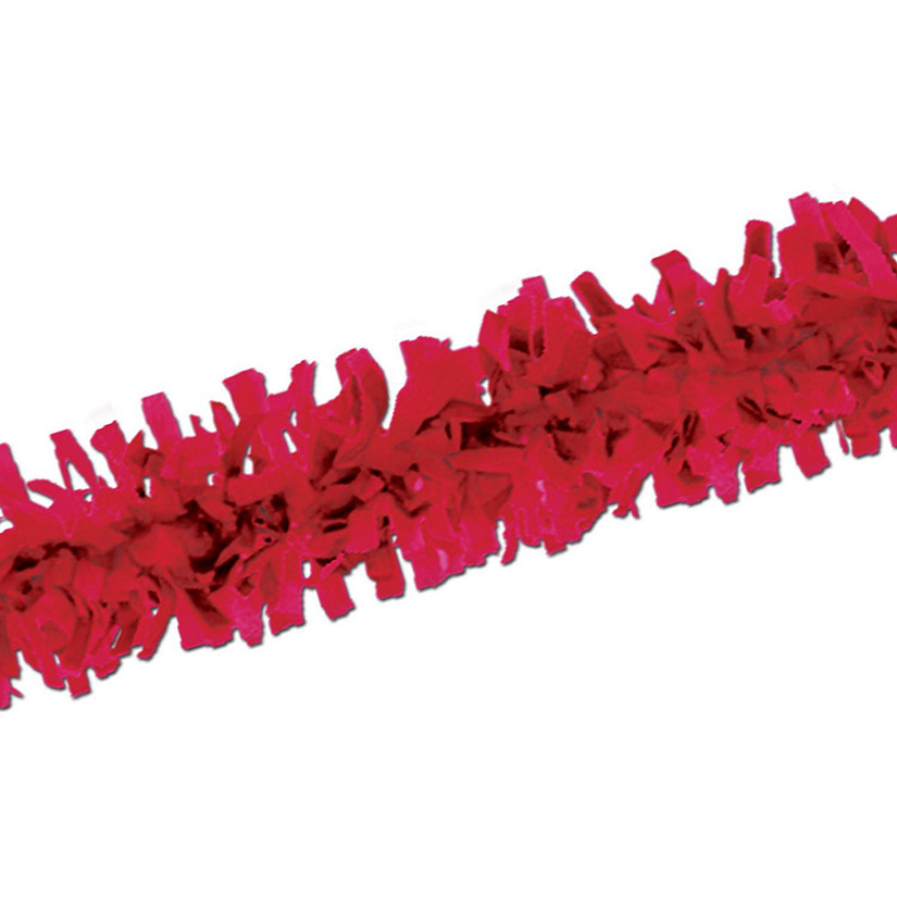 Beistle - Tissue Festooning - Red - 24 Pack Image