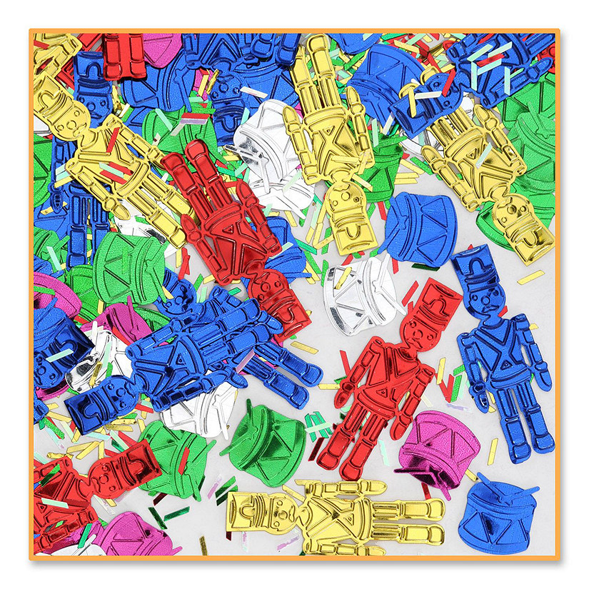 Beistle - Toy Soldiers Confetti - 6 Pack Image