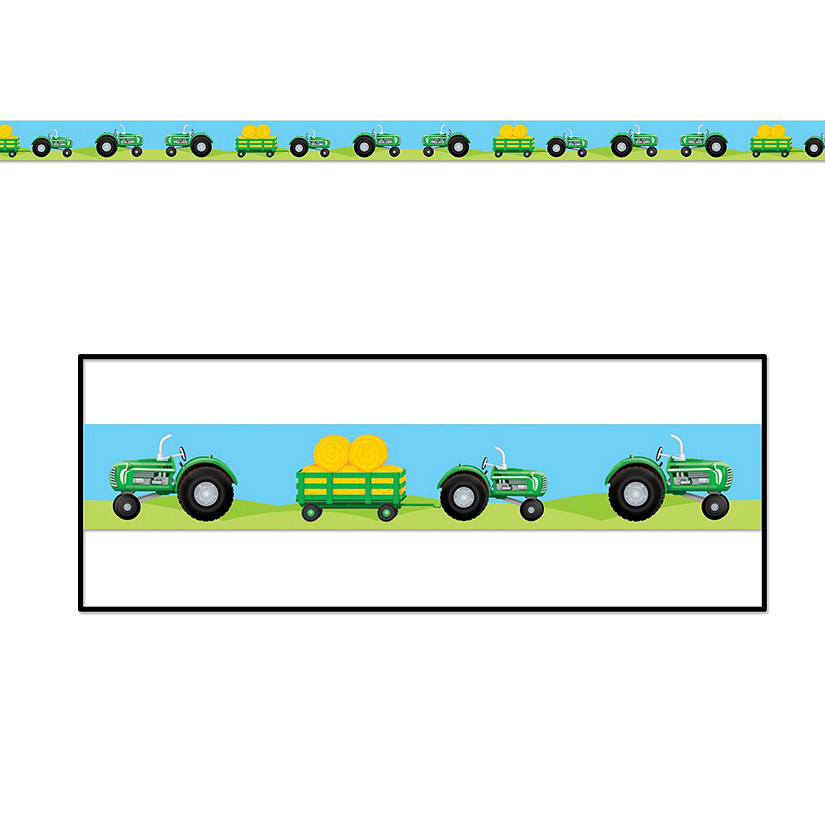 Beistle - Tractor Party Tape - 12 Pack Image