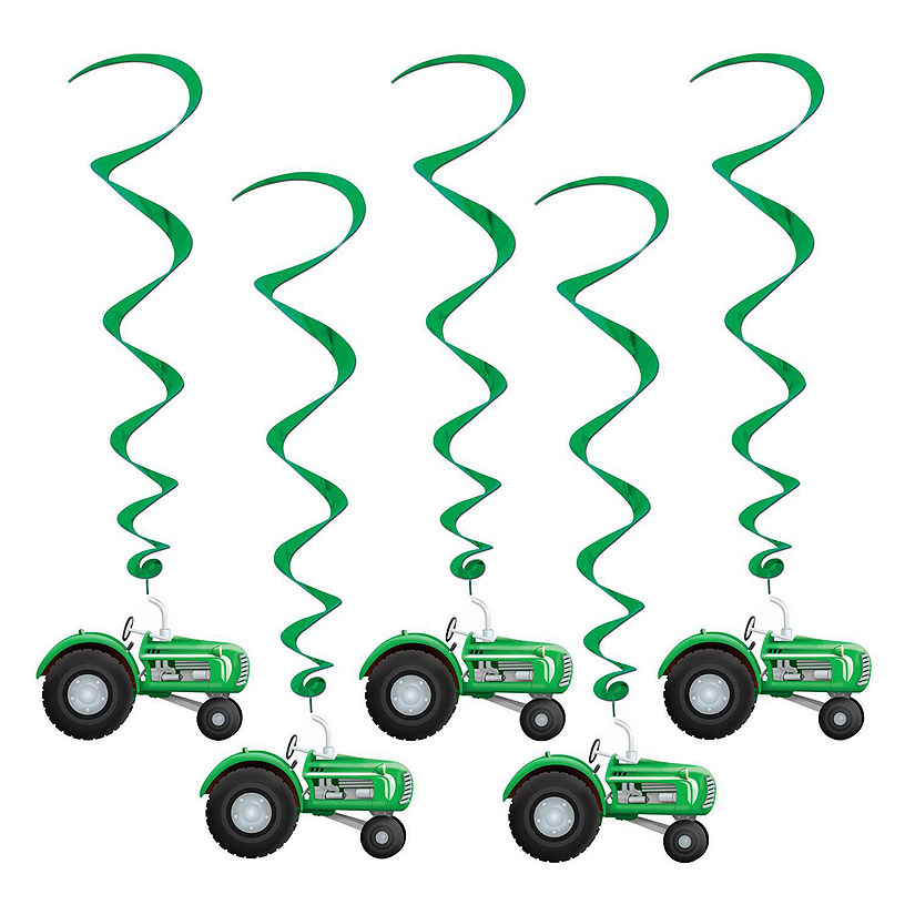 Beistle - Tractor Whirls - 6 Pack Image