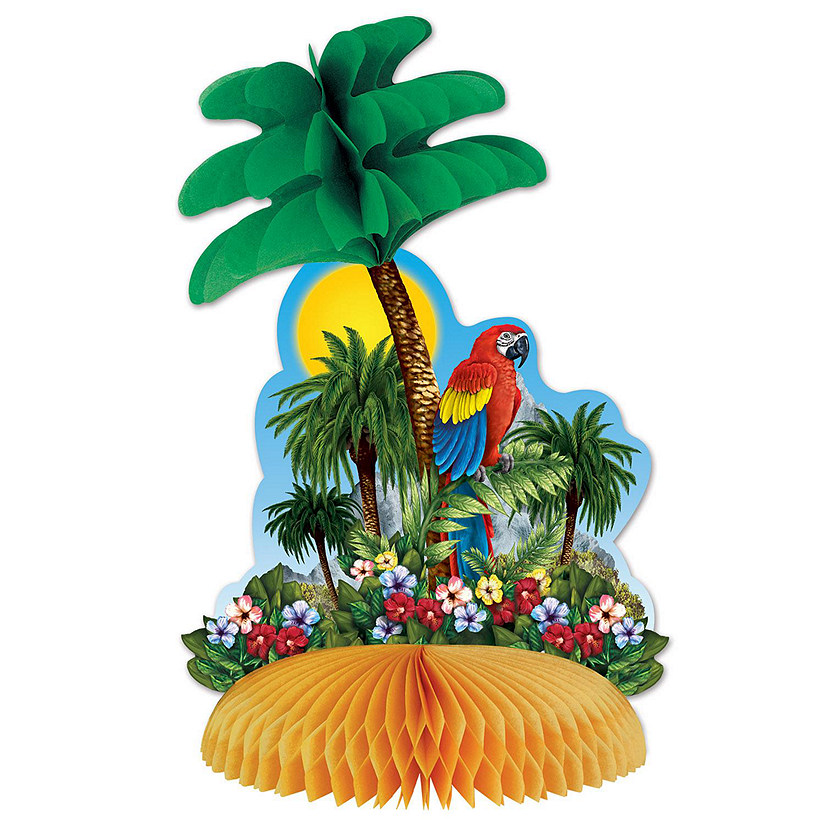 Beistle - Tropical Island Centerpiece - 12 Pack Image
