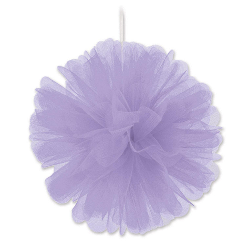 Beistle - Tulle Balls - Light Purple - 12 Pack Image