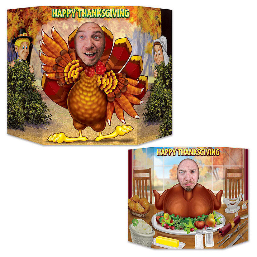 Beistle - Turkey Photo Prop - 6 Pack Image