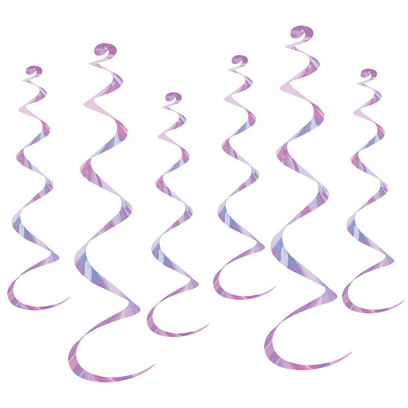 Beistle - Twirly Whirlys - Opaque - 6 Pack Image