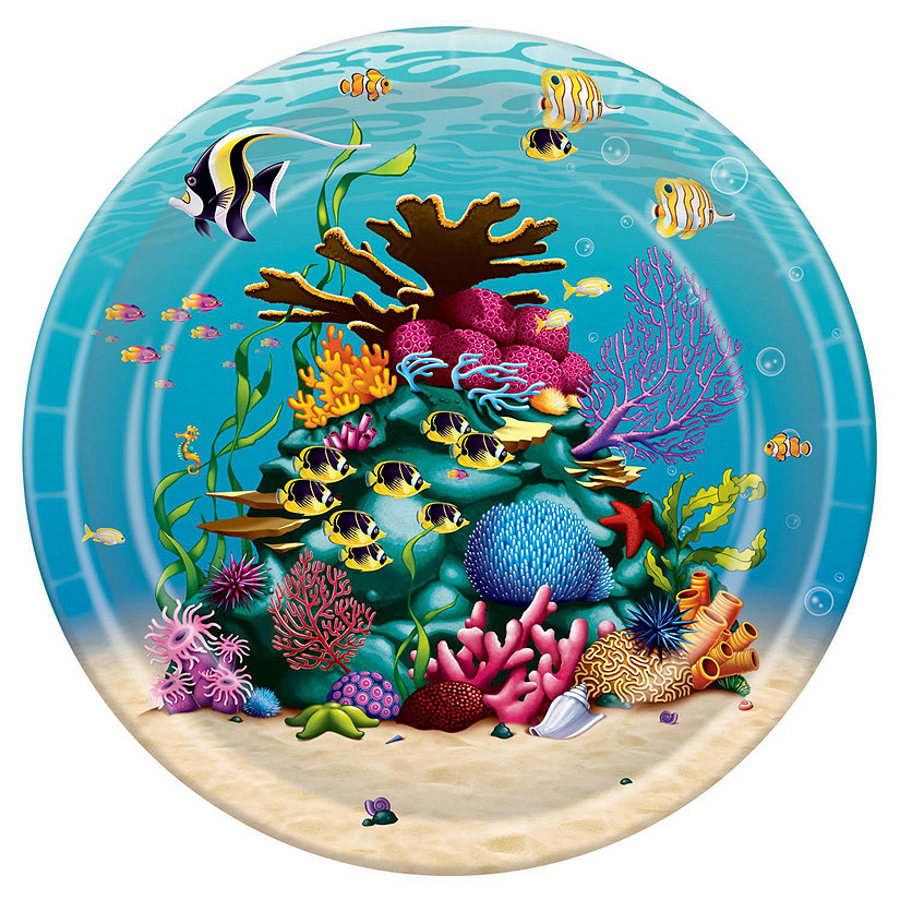 Beistle - Under The Sea Plates - 12 Pack Image