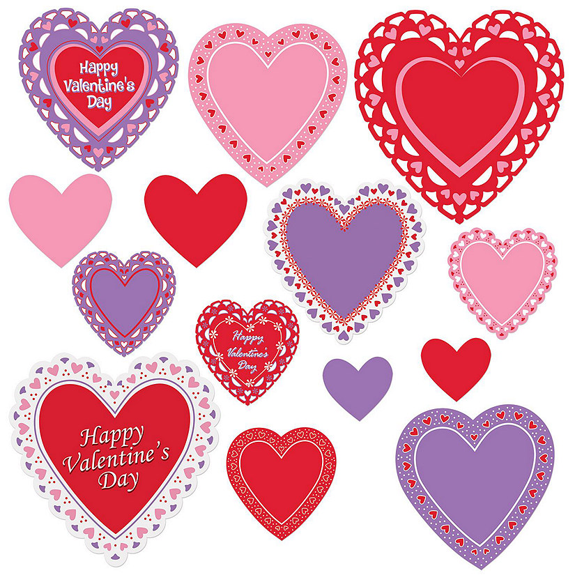 Beistle - Valentine's Day Cutouts - 12 Pack Image