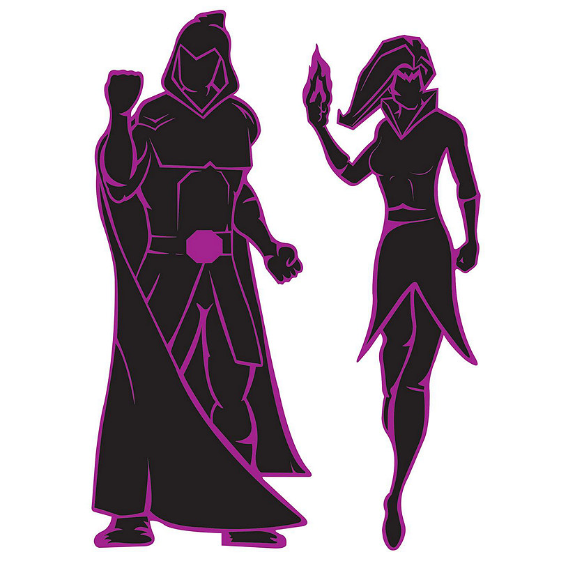 Beistle - Villain Silhouettes - 12 Pack Image