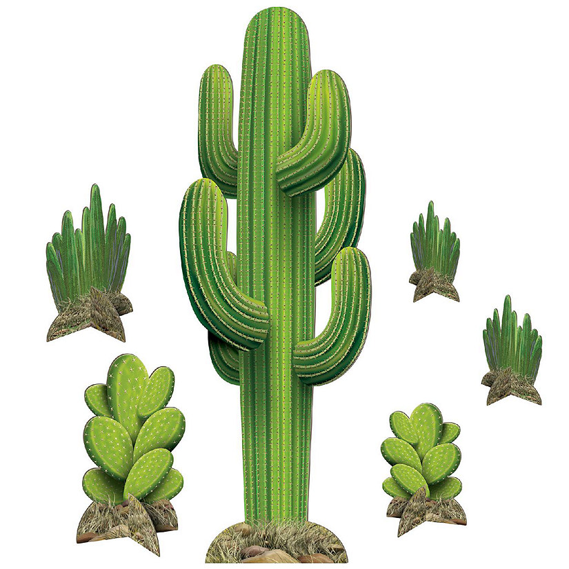 Beistle - Western Cacti Stand-Ups - 1 Pack Image