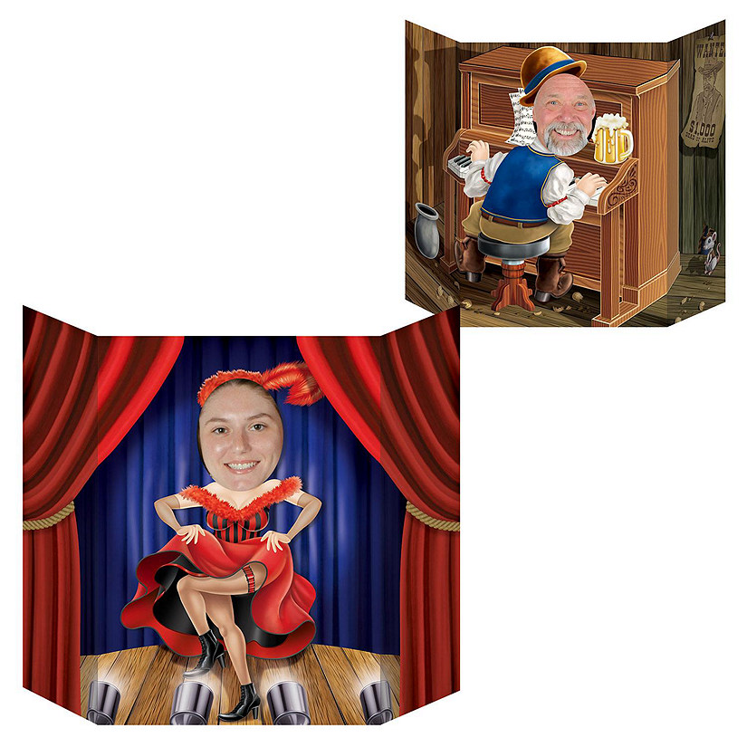 Beistle - Western Photo Prop - 6 Pack Image