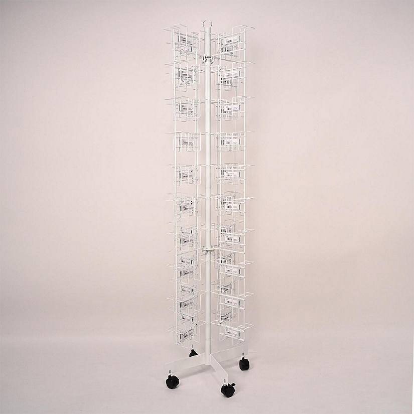 Beistle - White - CRG Floor Spinner Base/Pole Metal! Image