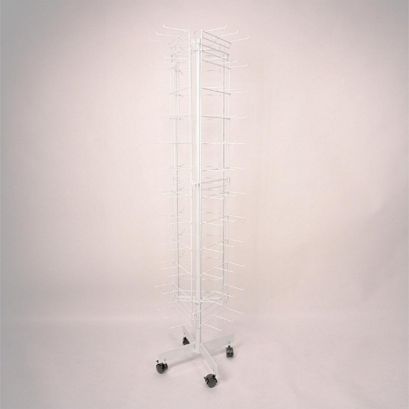 Beistle - White - Empty 108-Prong Floor Spinner Metal! Image