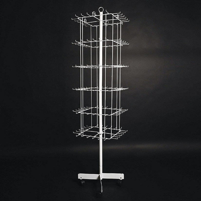 Beistle - White - Empty 144-Prong Floor Spinner Metal! Image
