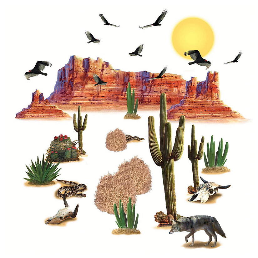 Beistle - Wild West Desert Props - 12 Pack Image
