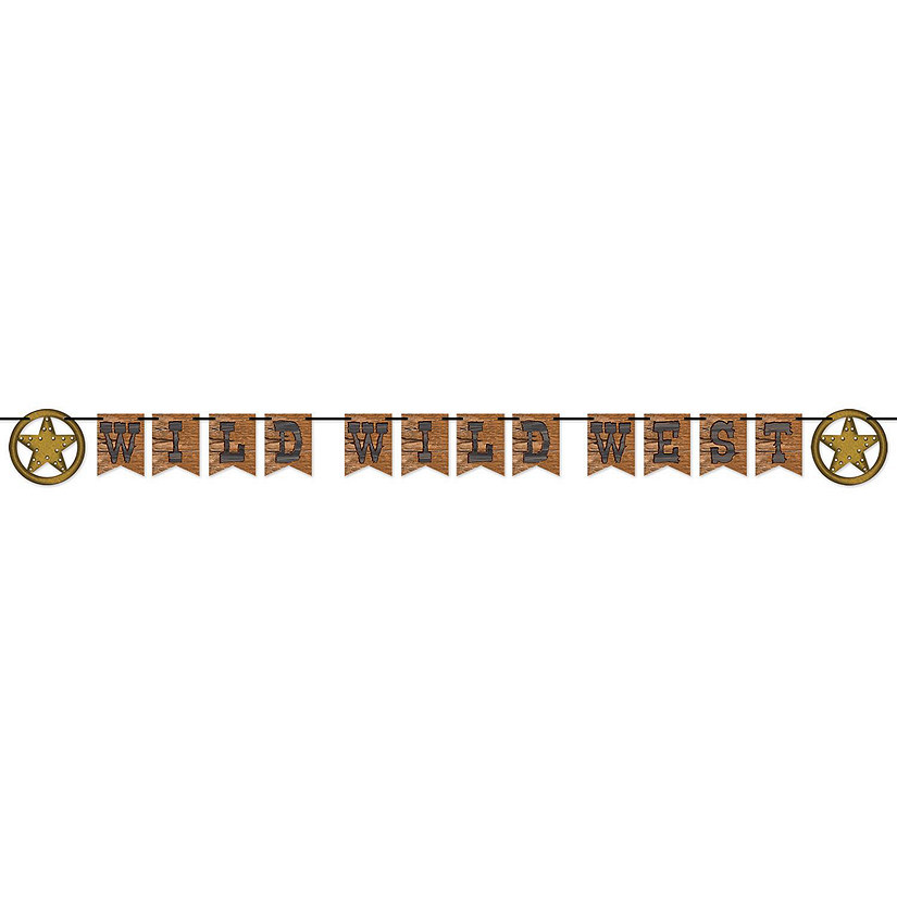 Beistle - Wild Wild West Streamer - 12 Pack Image