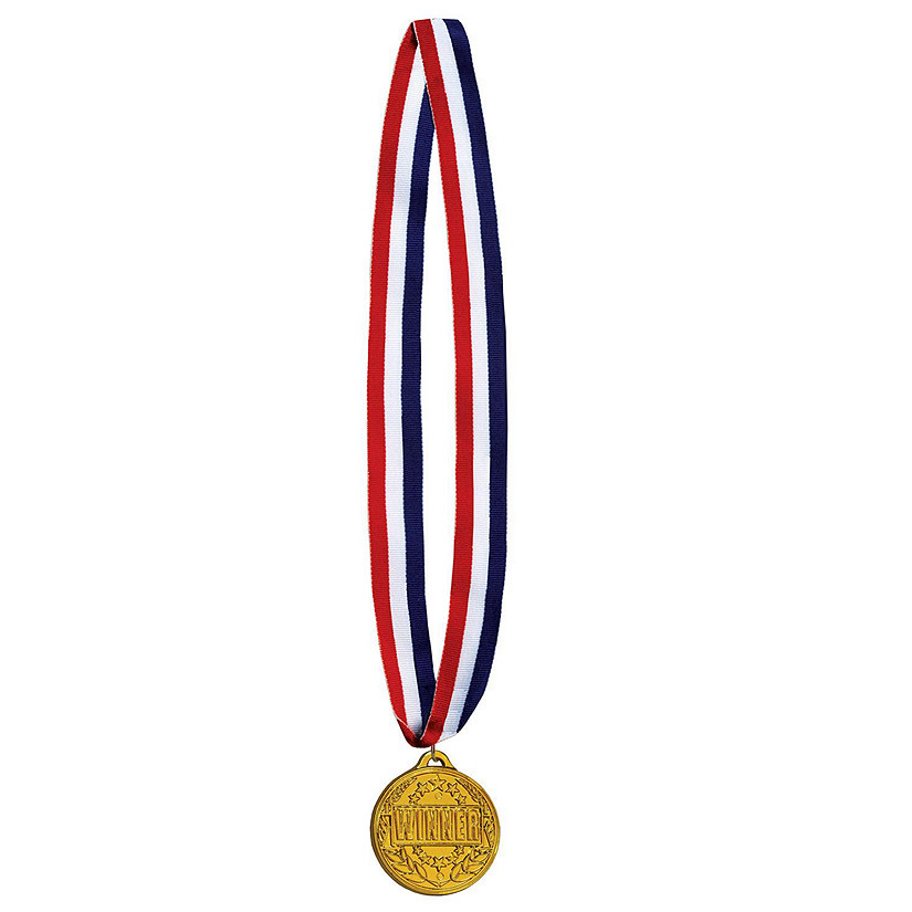 Beistle - Winner Medal w/Ribbon - 12 Pack Image