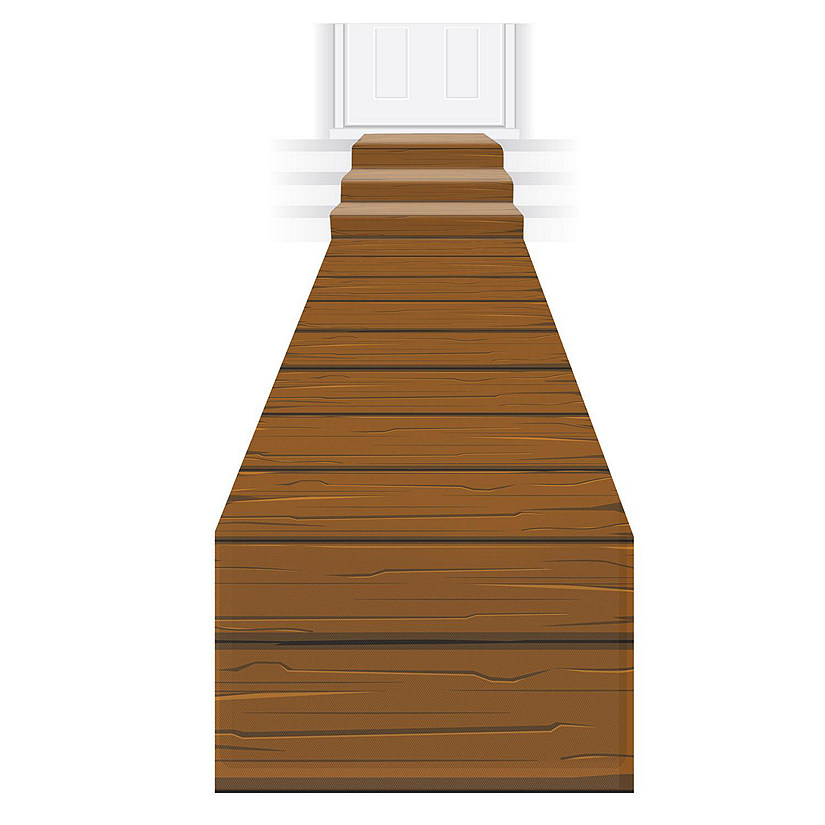 Beistle - Wooden Plank Runner - 6 Pack Image